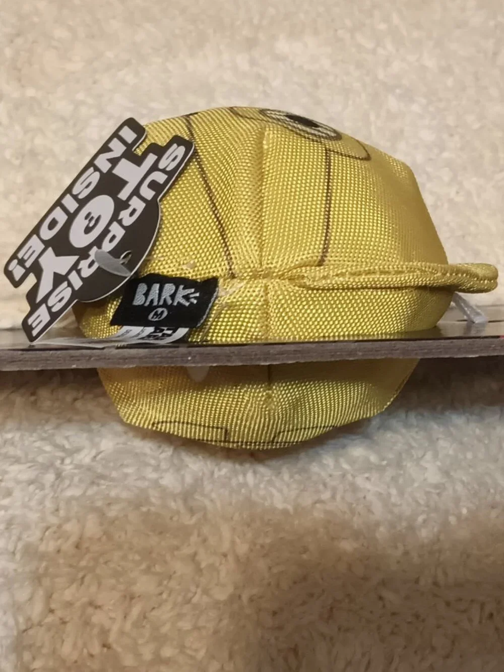 NWT~BARK Star Wars C-3PO Super Chewable Dog Toy for Medium-Sized Dogs 20-50 lbs.